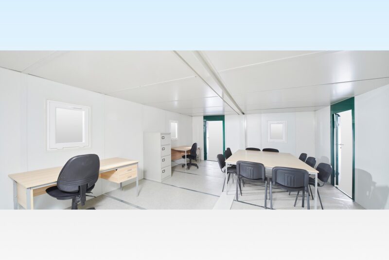 6.5M X 4.6M Side Linked Flat Pack Container Office - Image 2