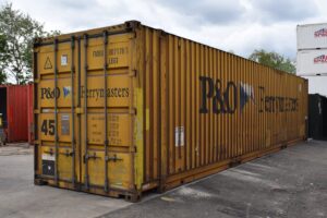 45Ft Hc Used Shipping Container High Cube Wind And Watertight-Cargo Worthy