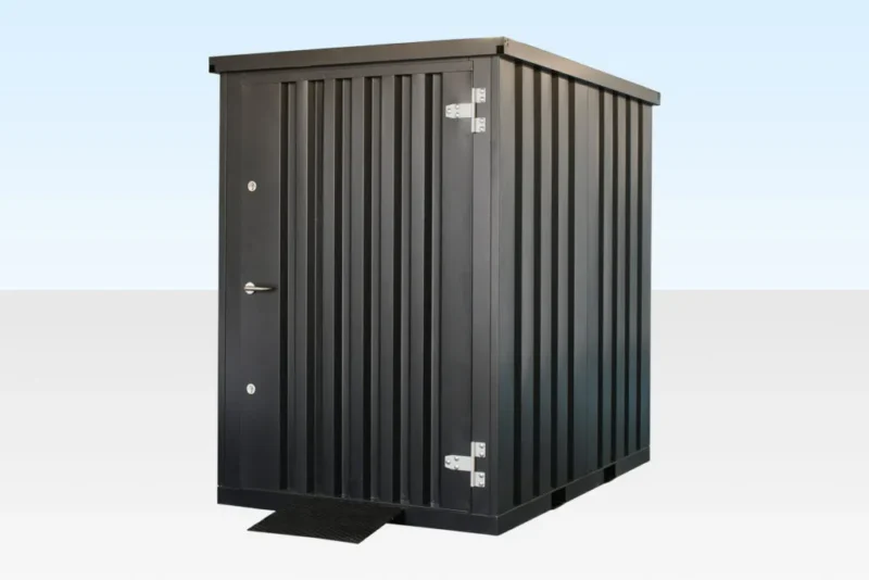 Flat Pack Metal Garden Store - Image 2
