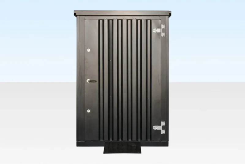 Flat Pack Metal Garden Store - Image 6