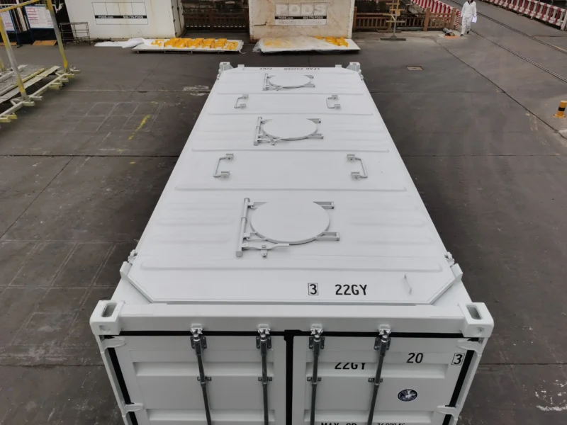 20ft Dry Intermediate Bulk Storage Top Loading Shipping Container - Image 2