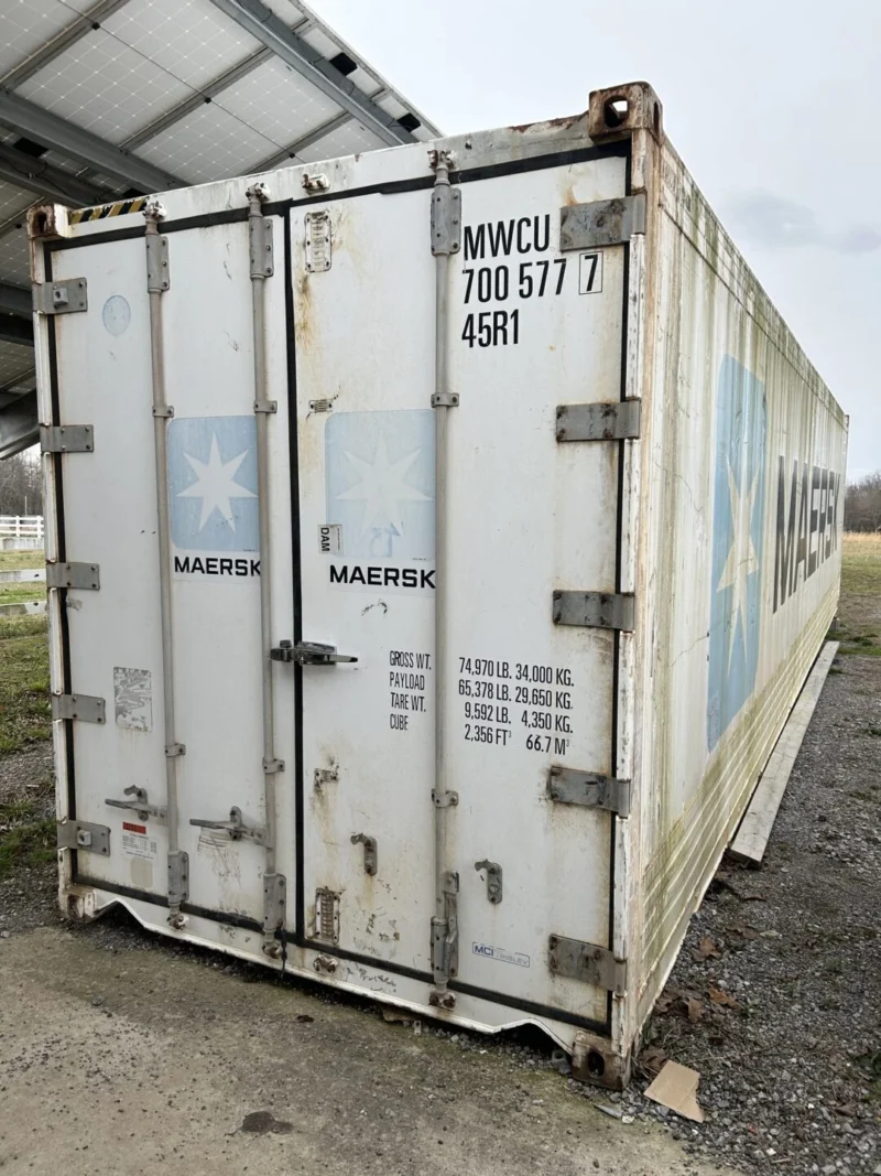 Maersk RAHC-031 Used 40ft Cold Storage Reefer Container – Model CCR18060 - Image 2