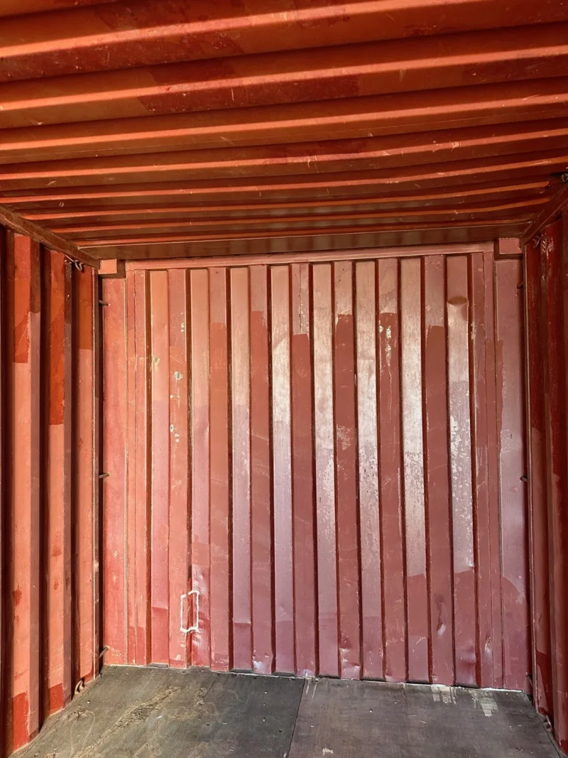 Used 20ft Conex Shipping / Storage Container – Yellow/Gold – Priced to Sell! - Image 8