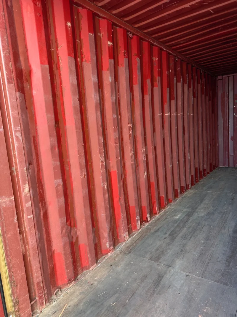 Used 20ft Conex Shipping / Storage Container – Yellow/Gold – Priced to Sell! - Image 10
