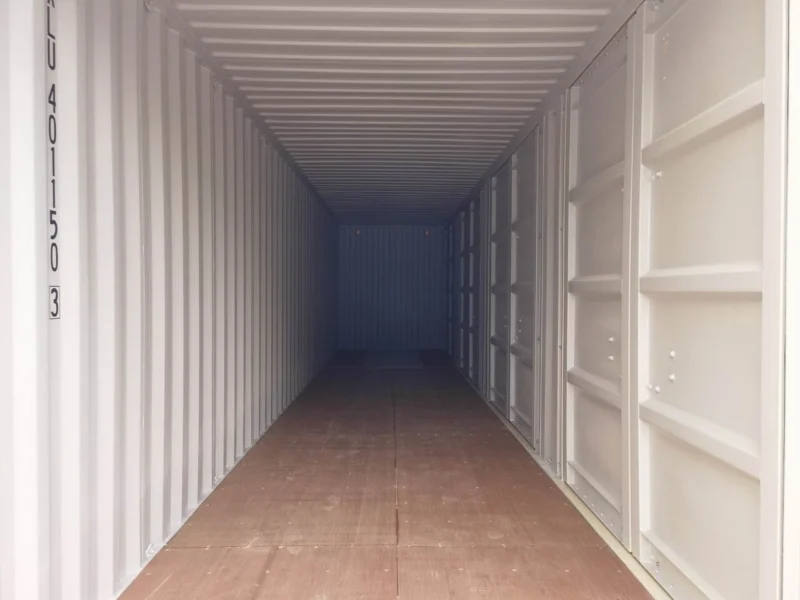 New 40ft HC Open Side Container with 4 Doors –One Trip - For Sale - Image 5