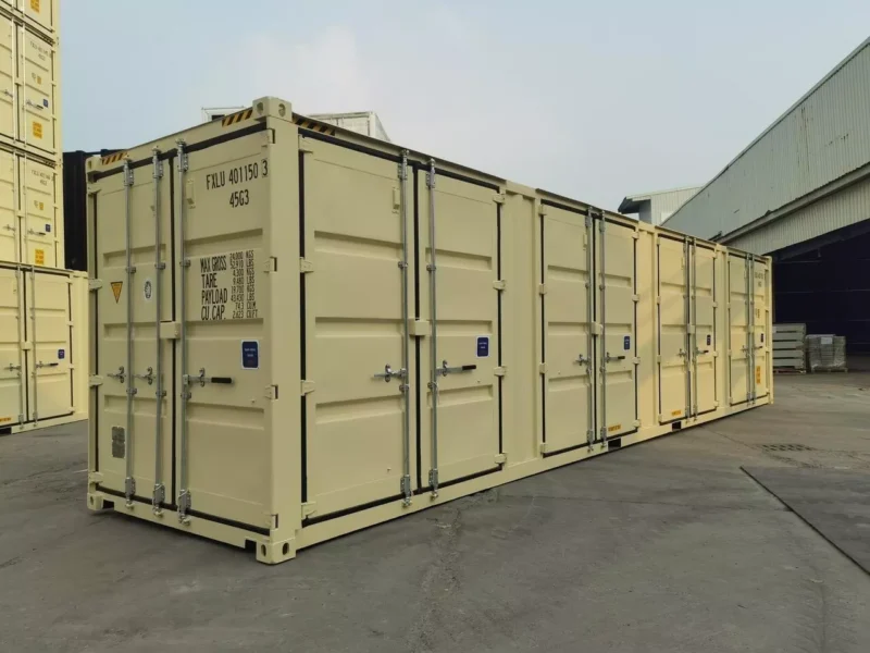 New 40ft HC Open Side Container with 4 Doors –One Trip - For Sale - Image 7