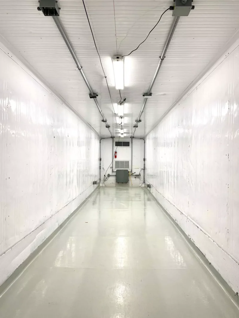 40 Foot High-Cube Insulated Shipping Container with 5 Ton Bard HVAC - Image 5