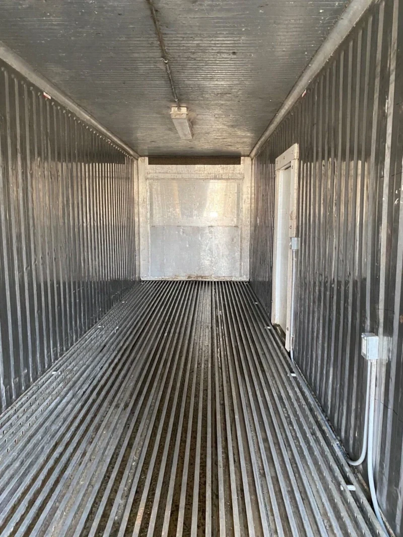 Used 40ft Refrigerated Shipping Container – With Custom Side Door Access - Image 9