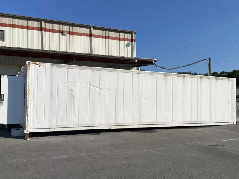 40 Foot High-Cube Insulated Shipping Container with 5 Ton Bard HVAC - Image 3