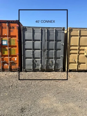 Used 40ft Cargo Container Double Doors 40' x 8' x 8' 6" (Pictures of actual Container)