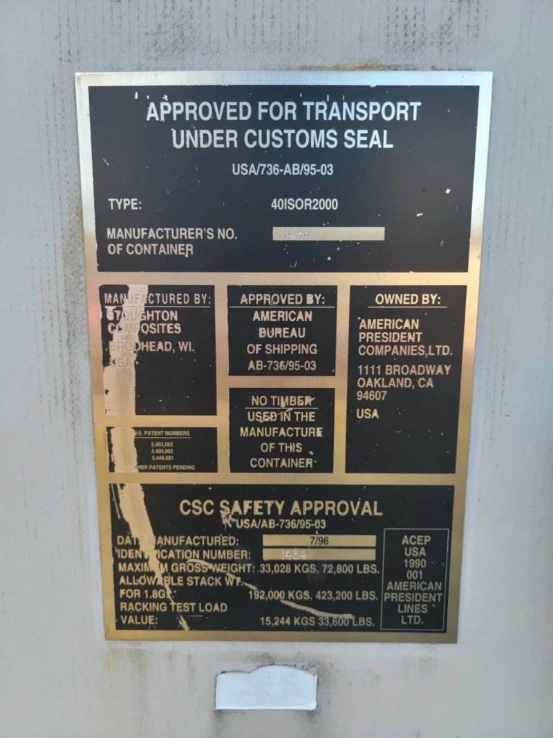 Stoughton Shipping Container (40ft) - Image 6